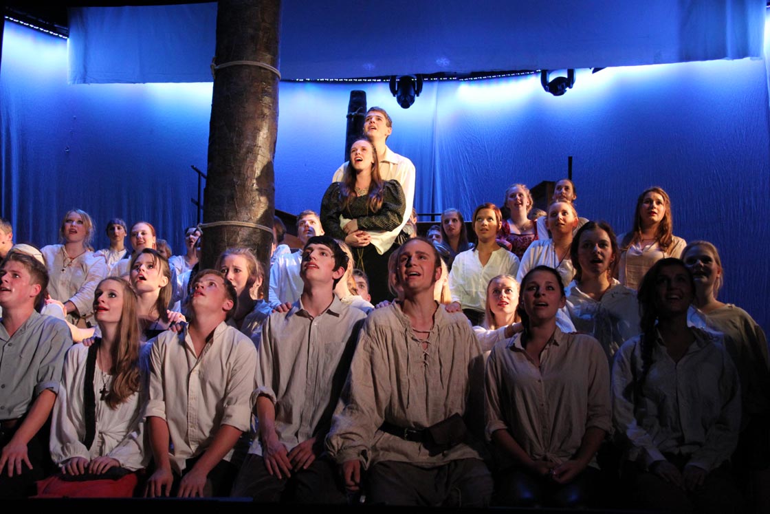 The musical at the Markneukirchen grammar school